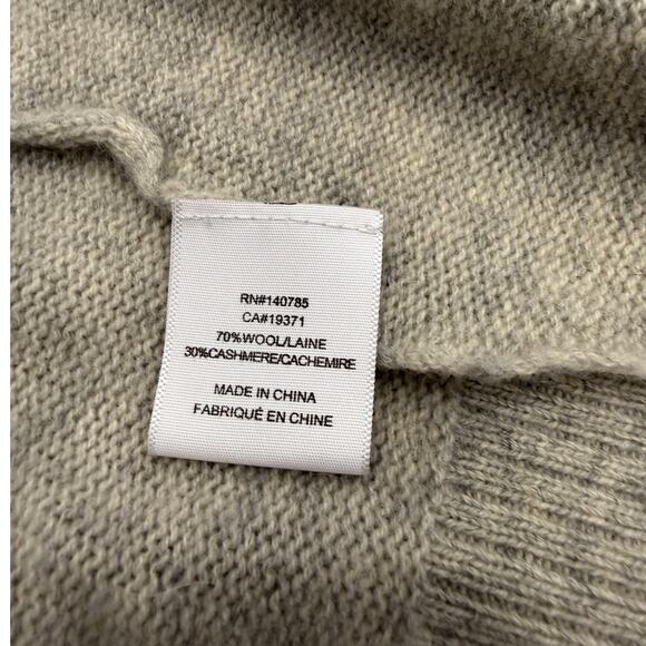 Brochu Walker Aimi Crossback Looker Cashmere Sweater Tank in Gray Size Large - Picture 7 of 8